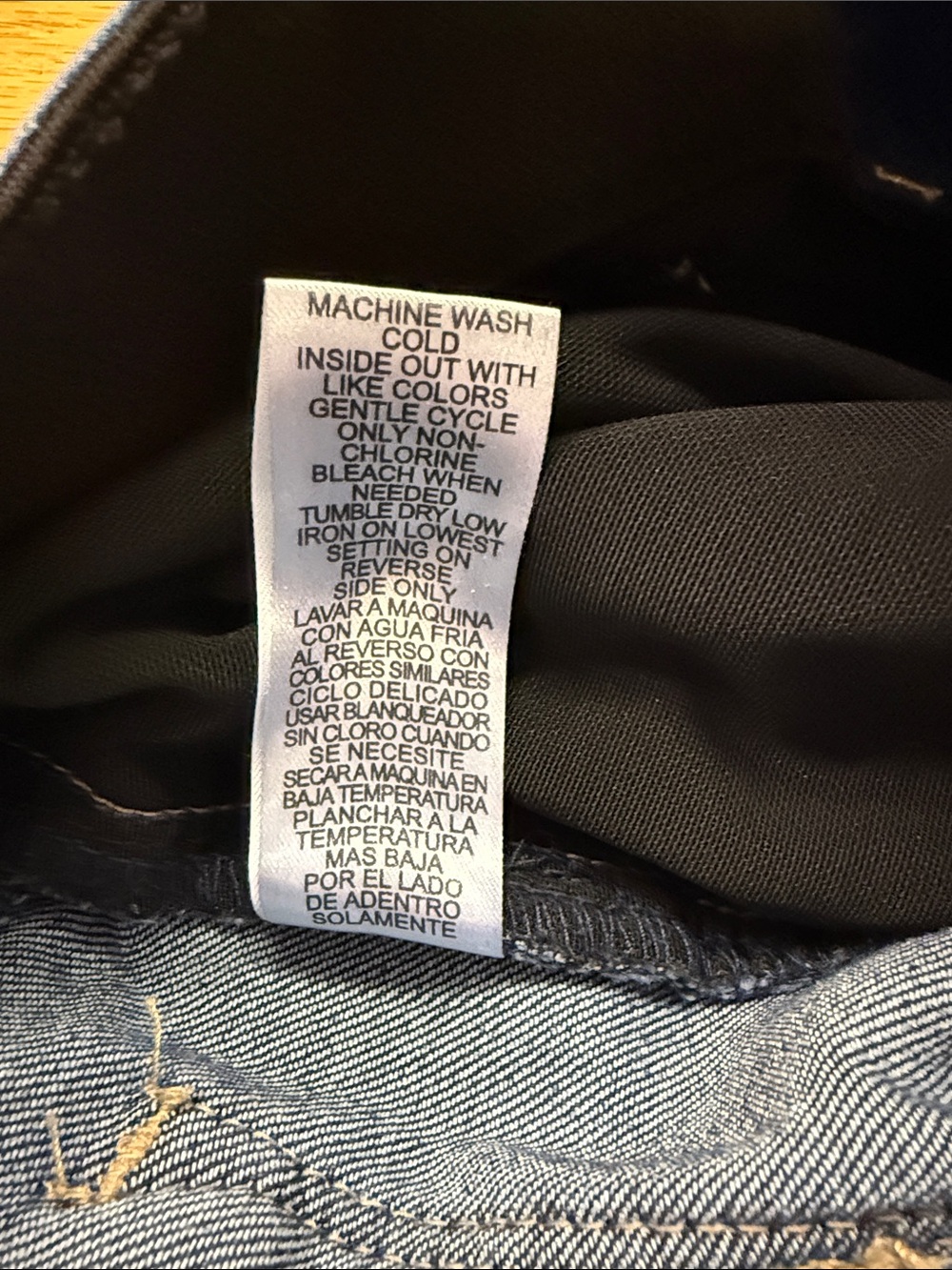 Democracy Ab Solution Jeans Size 6 Dark Wash Slim Straight Stretch Denim B24507W - Picture 6 of 6